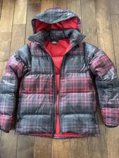 未使用❄️冬用RossoStyleLab バイクジャケット赤紺チェック柄 フード付 未使用❄️冬用RossoStyleLab バイクジャケット赤紺チェック柄 フード