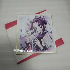 鬼滅の刃 胡蝶しのぶ 色紙 鼓屋敷編・那田蜘蛛山編 ランダム複製ミニ色紙