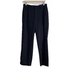 UNITED TOKYO ネイビー ワイドスラックス サイドパイピング サイズ2