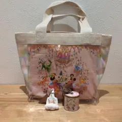 도쿄 디즈니 리조트 40주년 수베니아 런치 케이스 & 키홀더 2점