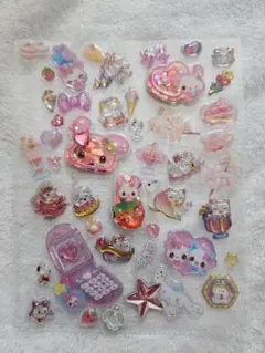 おすそわけシール　ピンク系