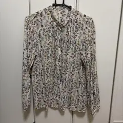 grove 花柄　薄手　長袖　ブラウス