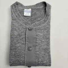70s〜80s Healthknit ヘンリーネック Tシャツ 青タグ USA製のサムネイル