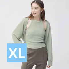 gu 2ピースボレロカーディガン 未使用 XL