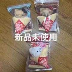 マリオンクレープ ハローキティ ぬいぐるみチャーム 3種セット
