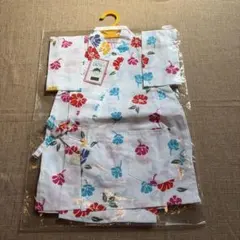 花柄 ベビー甚平 95cm以下