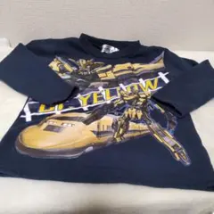 新幹線変形ロボシンカリオン 裏起毛トレーナー 110サイズ ドクターイエロー