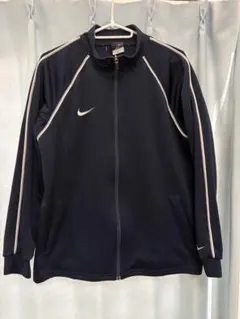 NIKE ナイキ トレーニングウェア ジップアップ ブラック ワンポイント