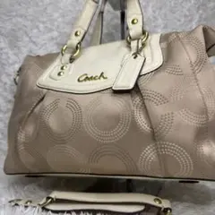 希少✨コーチ　COACH　2way　ショルダーバッグ　ハンドバッグ　シグネチャー
