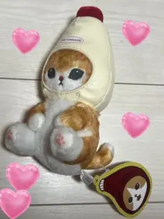 調味料にゃんぬいぐるみマヨネーズ