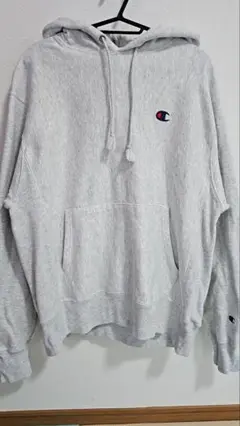 Champion グレー パーカー　古着