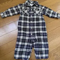 Ralph Lauren チェック柄ロンパース 6M