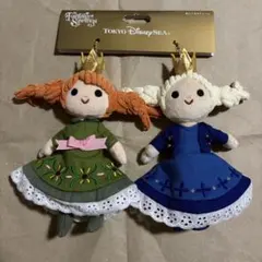新品】アナ雪 ファンタジースプリングス ぬいぐるみチャーム セット