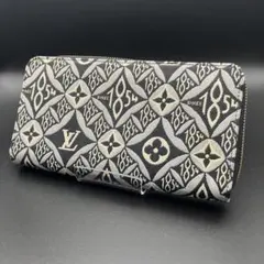 【美品】ルイヴィトン モノグラム ジャガード ジッピーウォレット長財布