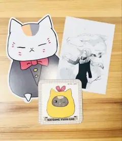 夏目友人帳 ポストカード フェア限定購入特典のポストカード。 - 「夏目友人帳」ニャンコ先生の1