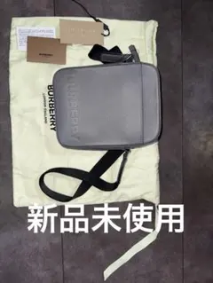 未使用品 希少エルメネジルドゼニア メンズ レザー ショルダーバッグ 