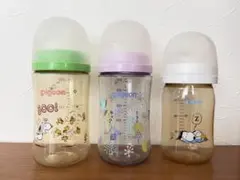 【中古品】Pigeon 哺乳瓶 3本セット