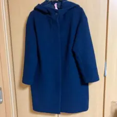 紺色　ハーフコート