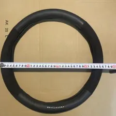 MOMO 黒いステアリングホイールカバー Sサイズのサムネイル