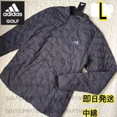 L新品定価25300円アディダスゴルフ/レディース/中綿ジャケット　ブラック　黒