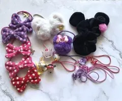 ディズニーリゾート キッズヘアゴム 18個 まとめ売り