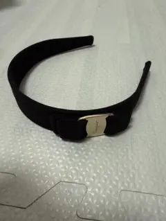 FERRAGAMO ハウンドトゥースカチューシャイタリア製新品未使用 【楽天