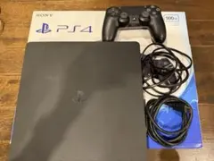 【箱付き/動作確認済/ソフト付き】PlayStation 4 本体 500GB