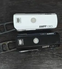 ２個セット　CATEYE キャットアイ 自転車用ヘッドライト AMPP130のサムネイル