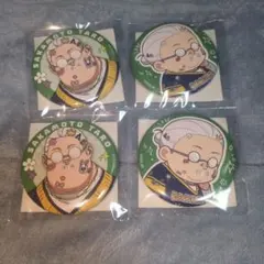 サカモトデイズ　キャラ福くじ　デコラ　缶バッジ　坂本太郎　4個セット