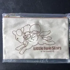 リトルツインスターズ フラットポーチ