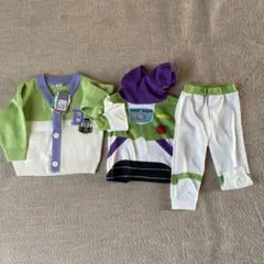 バズ・ライトイヤー パジャマ　カーディガン　着ぐるみセット 90