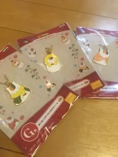 ニャンコ先生とぬくぬくびより メタルチャーム