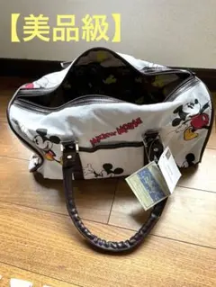 【未使用】Disneyミッキー ボストンバッグ タグ付き