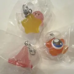 星のカービィ　めじるしアクセサリー　ワープスター　さんかくほおばり　ワドルドゥ