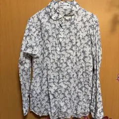 UNIQLO INES DE LA FRESSANGE 花柄長袖シャツ L