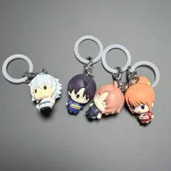 銀魂　めじるしアクセサリー　4個セット　セミコンプ