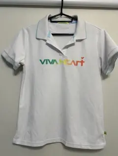 VIVA HEART ポロシャツ 42 ホワイト