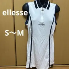 ellesse テニスウェア ポロシャツ Mサイズ　 イタリア　日本サイズS〜M