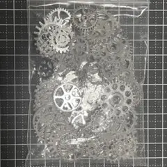 デコパーツ　まとめ売り　DIY トレカデコ　ホイップデコ　歯車