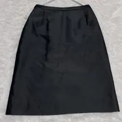 美品　BOSCH ボッシュ　ビジネス　フォーマル　M 黒　フレアスカート ひざ丈