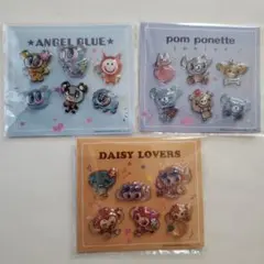 ナガノキャラクターズ ぷっくりシール セブンコラボ オリジナル 3枚