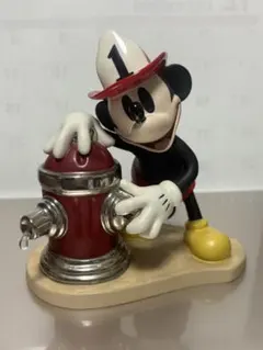 ミッキーマウス 消防士 フィギュア　限定品　made in USA