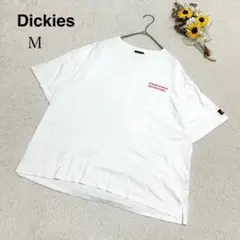 【ディッキーズ Dickies】半袖 Tシャツ トップス カットソー 白 Mのサムネイル