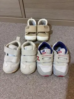 ファーストシューズ、キッズスニーカー3足セット売り