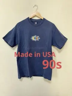 Stussy ネイビー Tシャツ M made in USA 90s