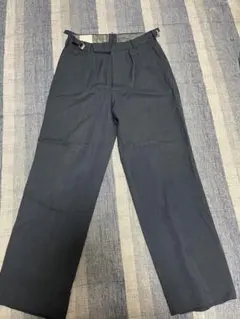 Maison Margiela 21AW ベルテッドウールフランネルスラックス - メルカリ