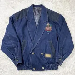 美品 80s 90s DOLCE ELEGANTE デニムジャケット ロゴボタン - メルカリ