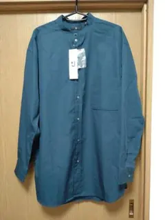 ユニクロバンドカラーシャツ