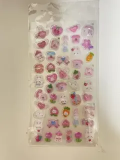 ⭐️15日までSALE⭐️ぷっくりシール　うさぎ