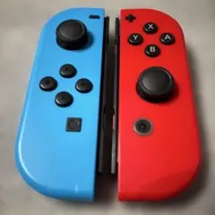【美品純正完動品】Nintendo Switch ジョイコン 青と赤③